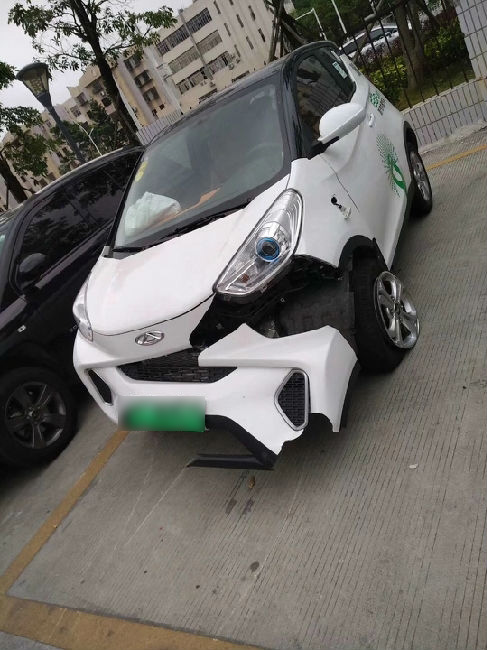 珠海新投放的共享汽车被虐,出行服务国人素质考验